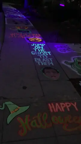 Going to start sharing my chalk hops! Halloween 2021! #fyp #halloween #chalkart #chalk #art #chalktok #chalkartist #sandiego #lajolla 