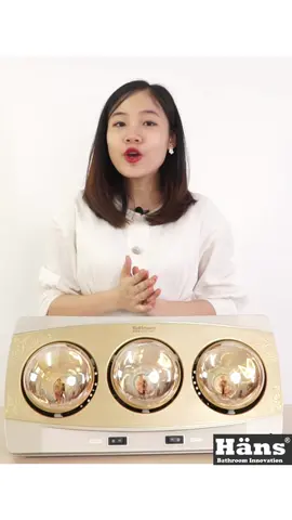 Đèn sưởi 3 bóng Kottmann chính hãng #densuoikottmann #densuoinhatam 