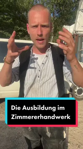 Die Ausbildung im Zimmererhandwerk ist eine umfassende Ausbildung mit thorie und Praxis.  #bockaufhandwerk #zimmererhandwerk #zimmermann #ausbildung #ausbildungimhandwerk #handwerk #fyp #baustelle 