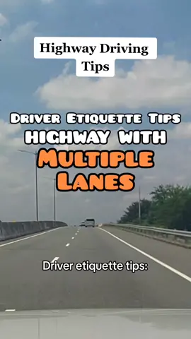 Highway Driving Tips Driver Etiquette Tips Highway with Multiple Lanes Ry Your Car Guy #highwaydriving #highwaydrive #highwaydrives #highwaydriver 