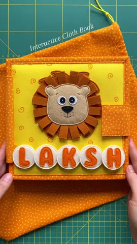 #quietbook #softbook #softbookbaby #clothbookforbaby #interactivebook #madeforkids #sewingproject #madebybalybina #sviatlanabalybina #creator #forkids #foryou #fyp #tiktok #viralvideo #orange #laksh #lion #felttoy #handcraft #handcrafted #sewingforkids #nähenfürkinder 