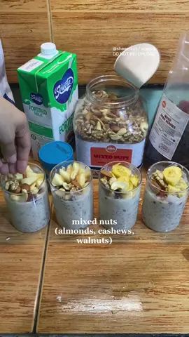 @shiena This is how I make my overnight oats with Daily Snacks Mixed Nuts and Mixed Dried Berries 🥰 very convenient kahit di niyo na rin kailangan ng fresh fruits 💗 #dailysnacks #mixednuts #trailmix #mixeddriedberries #driedberries #driedstrawberries #overnightoats #weightloss #oatmeal #foodtiktok #foodreview #flavorsoftiktokph #ttsfoodiechallenge #healthyliving #diet #healthyfood #dailysnacksmixednuts 