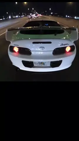 Supra is always the king of the street #supercar #car #supra #mk4 #fire #highway #speed #fyp 