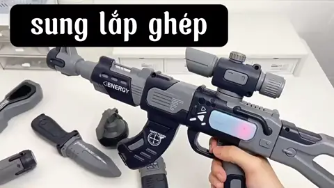 Mô hình đồ chơi lắp ghép chạy bằng pin  #sungpin #dochoi #dochoitreem #laprap #lapghep 