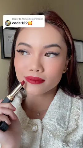 Replying to @NBS82  YES WE HAVE CODE 129 in the yellow bag now! 🤩🫶🏻💋💄  #LorealParisMY #fypシ #beautybesties #foryoupage #fyppppppppppppppppppppppp #beautycare #66sales #tiktokbirthdays #reviewlipstick #hyaluronicacid #colorricheintensevolumematte #colorricheslim #colorrichematte 