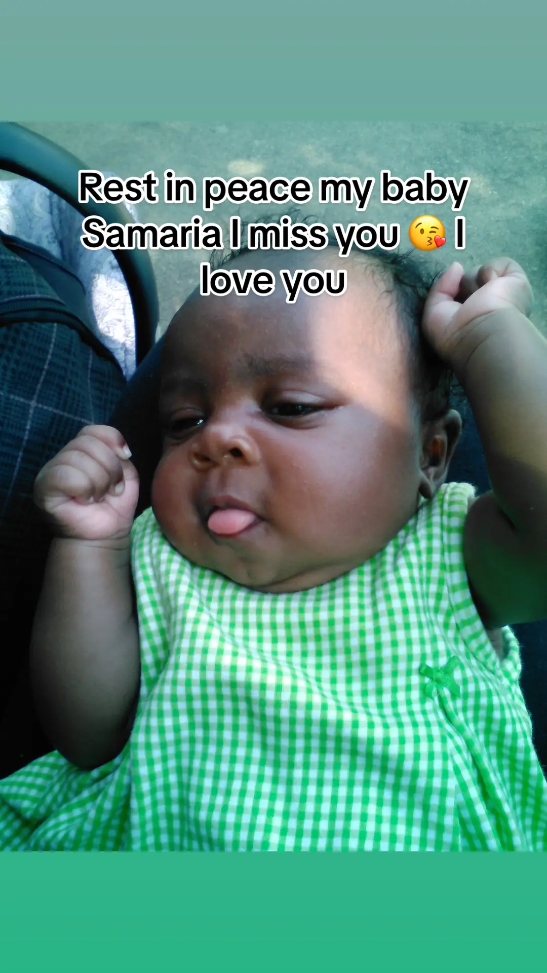 Loosing a child is very difficult i miss my daughter so much I love you! #rip #restinparadise #restinpeaceangel #mybaby #loveyourself #strong 