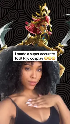 Im really proud of this one. #riju #totk #zelda #botw #gerudo #fyp 