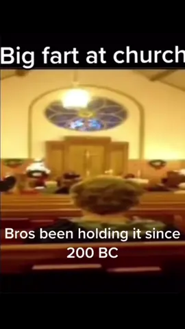 bros has been exorcised #fart #church #viral #insane