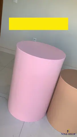 Capas para mesas cilindros em varias opcoes de cores🥰 #CapCut #capascilindros #mesascilindros #vcdecoracaofesta 