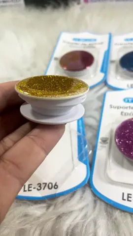 POP SOCKET COM GLITTER ✨💕 #acessorioparacelular 