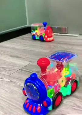 Musical dancing train with lights ｜  gear train engine #Toys #PlayToys