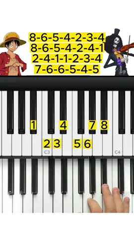 #binksnosake  #onepiece  #anime  #tutorial  #piano #pianotutorial 