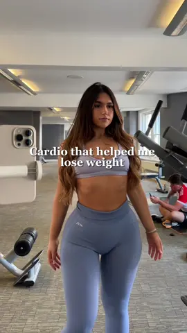Cardio that helped me lose weight. This has been the most effective cardio routine for me. Save and let me know if you try 😮‍💨❤️ #fyp #cardioworkout #cardio #weightloss #beforeandafterweightloss #weightlossworkout #weightlosscardio #GymTok 
