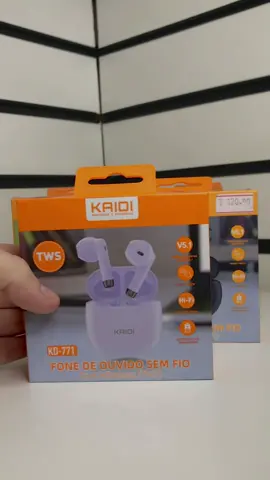 Fones bluetooth da Kaidi  O queridinho da galera!!! 😻 #fone #fonedeouvido #fonesemfio #fonebluetooth #kaidi #fonekaidi 