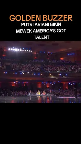 PUTRI ARIANI AMERICA'S GOT TALENT GOLDEN BUZZER #AGT #agtgoldenbuzzerputriariani #indoneaia🇮🇩 