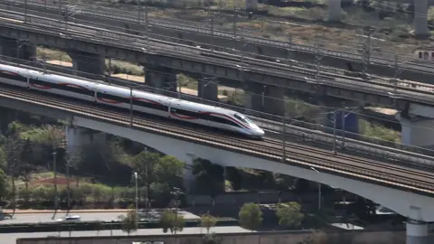 Hệ thống tàu điện hiện đại của trung quốc #china #railway #technology #modern #foryoupage 