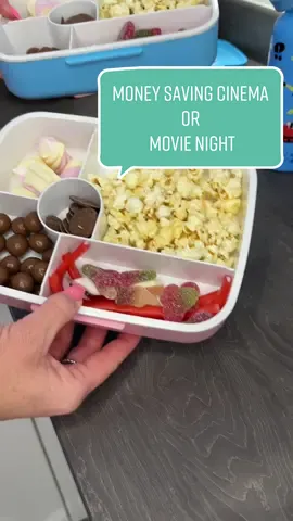 A fun and money saving idea for movie night or going to the cinema, plus another idea for the bento box 👏 #moneysavingtips #savemoney #cinema #movienightwithkids #fyp #foryoupage
