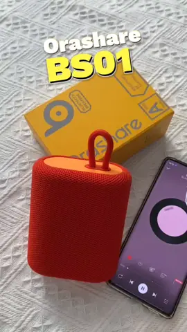 No one would refuse a stylish and cool Bluetooth speaker,right? #orashare#bluetoothspeaker#outdoorspeaker#cool#BS01#hifiaudio#stylish#HappyBigDay66#fyp#tiktok 