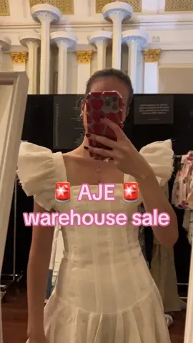 Run, dont walk to the @Aje warehouse sale #aje #sydneywarehousesale #sydneywarehousesales #shoppingsydney #shoppinghaul #fashionsales 