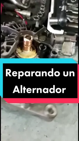 Síguenos para aprender mecánica automotriz... #mecanica #automotriz #car #carros #reparacion #taller #coches #tallermecanico #mecanicabasicadecarro #mecanicaautomotriz #alternador #reparoalternador 