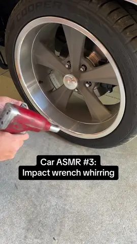 A sound that takes you away to a busy garage bay ☯️💆‍♂️ #carASMR #impactwrench #oddlysatisfying #fyp 