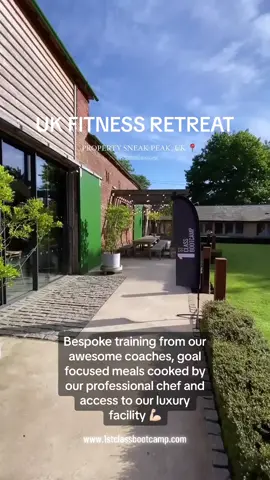 Sneak peak of our Luxury UK Property 💪🏻💥 JOIN US at 1st Class Bootcamp! #fitnessholiday #wellness #fitnessgetaway #mindbodysoul #wellnessjourney #wellbeingtips #wellbeing #healthyliving #motivation #yourjourney #training #makeithappen #1stclass #fitnessretreat #fitnesslife #buildstrength #healthylifestyle #exercise #transformation #fitnessbootcamp #bootcamp #weightloss #fatloss #strength #goals #doit 