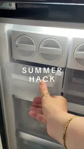 this hack is perfect for road trips or hot girl walks ☀️🫠 #LifeHack #summerhack #ice #organizedhome #satisfying #aesthetic #asmr 