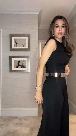 GRWM for a friends 40th - loving this ultimate all black party look! #WeekendVibes #40andfabulous #OOTD #stylegoals #nycfashionblogger #fashionobsessed #quietluxury #styleinfluencer #grwm @Something Navy @MACH & MACH @Bulgari @
