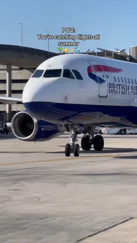 No feelings allowed 🙅✈️ #CatchFlightsNotFeelings #BritishAirways #Summer #Holiday #Fyp 