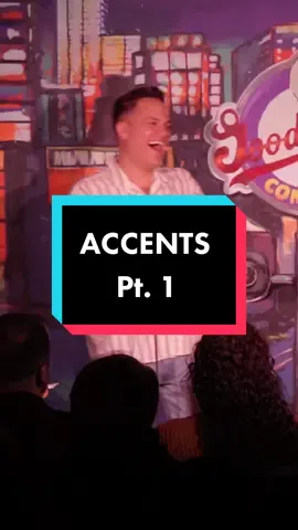 Accents Pt. 1 #standup #standupcomedy #funny #jokes #crowdwork #funnyvideos #accent #middleeastern #comedy #fyp #jeffarcuri 