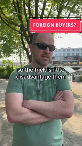 What do you think? Is he on to something?  — #letstalkhousing #foreignbuyers #vancouver #streetinterview #housing 