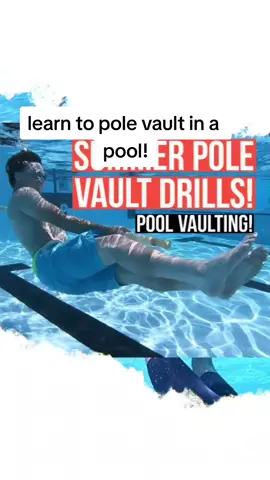 Want to master pole vault faster? This is one of the best things you can do! Think about it, we have just seconds to complete some of the most complex movement patterns in all of human existence!  In that short time we have to cram a plant, take off, swing, turn, invert, and a pike into seconds all while doing that on a fiberglass pole! Speed is the enemy of technique after all! Its sort of like trying, to make a sandwich as fast as you can. You're probably going to have a tomato stuck to the wall or a knife fall on your foot as mustard gets stuck in your eye. But if you slow it down, you might even have a sandwich Gordon Ramsey would be proud of! The trick is mastering the movements before we add speed. Underwater pole vault is the best tool I've found to be able to slow the vault down enough to master and tie these movements together!  You're really only limited by how long you can hold your breath!  Having trouble swinging all the way to the pole? Underwater vaulting has your back Having trouble staying tight to the pole? UWPV is your jam! Struggling coming off the top of the pole with a pike? You guessed it! underwater pole vaulting! If you have a pool or a lake this summer, give underwater pole vaulting a try and just watch how fast your technique improves! For more head over to Team-Hoot.com and there's even more tips on underwater pole vaulting in my book! #teamhoot #trackandfield #polevault #polevaulter #polevaulting #vault #vaulter #vaulting #pool #swim #coaching #coach #athletics #