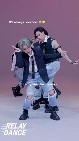 Relay dances are always the funnyest HAHAHAH #leeknow #sclass #relaydance #straykids #skz #fyp #straykidsforeverrrr 