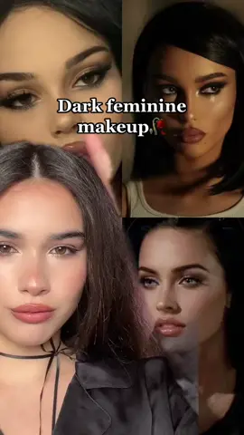 Giving dark and mysterious 🥀 - - #cmafestshm #makeup #makeuptutorial #fyp #foryoupage #softglam #makeuptransformation #makeuptrends #naturalmakeup  🎥 evalarosaxo
