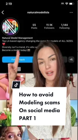 Avoid modeling scams on IG part 1.  #staysafeeveryone #modelingscams #modeling #modelingtip #femalesafety #foryoupage 