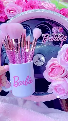 Happy Pink Wednesday… @barbie edition💕💗🎀 Sharing these Gorgeous brushes from @Blinged Brushes  . These definitely give Barbie vibes… Who agrees?  💕USE CODE: YESENIA to save💕 #blingedbrushes #blingedout #makeupbrushes #pinkbrushes #barbiegram #barbieaesthetic #carfie #carreels #caraesthetic #pinkcar #barbiecar #barbiemug #barbievibes #barbieworld #pinkinspo #pinkinspiration #benzfamily #benzgirl #pinkgirl #pinklove #pinkpinkpink #pinkbarbie #barbiecollectors #barbiefan #girlygirl 
