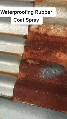 Waterproof leak repair spray