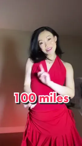 I’m waiting… 😎 #100miles #ladyinred #fyp #dancetrend #latindancer 