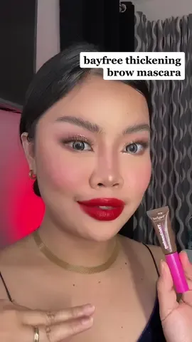 YES BEH, mala andrea brillantes na kilay!!! #bayfree #thickeningeyebrowgel #foryoupage 