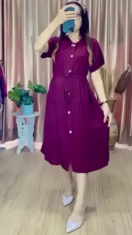 Daster Dress Andin Kancing  #dressdaster #dasterviralmurah #fashion__up #fashiontiktok 