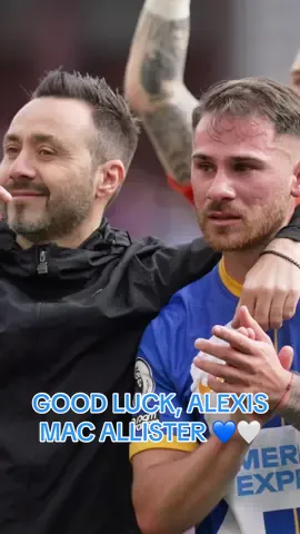 Good luck at #Liverpool, #AlexisMacAllister. 💙🤍 #BHAFC #LFC