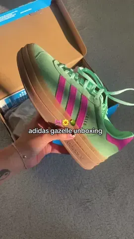 which adidas gazelle u like more? 🫒🌼 #adidasgazelle #adidasgazellebold #adidasgazelleindoor #unboxing