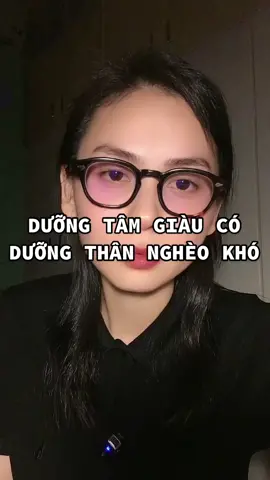 DƯỠNG TÂM GIÀU CÓ, DƯỠNG THÂN NGHÈO KHÓ #lethanhnganofficial #lethanhngan #trietlycuocsong #reviewsach #sachhay #BookTok  #booongtamgiaucoduongthanngheokho 