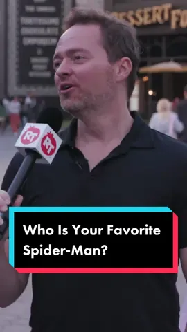 Comment who your favorite Spider-Person is of all time! 🕷️ Watch #SpiderMan #AcrossTheSpiderVerse in theaters NOW! #beyondthespiderverse #intothespiderverse #movietok #filmtok 