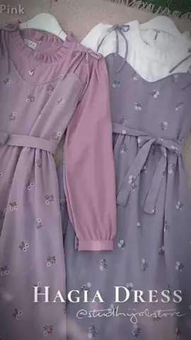 Dressnya cantik bgt 💕🥰 #ootdhijab #ootdhijabstyle #ootdfashion #outfitinspo #outfitideas #outfitinspo  #dressfloral #dressoverall #dressremaja #dresslebaran #tiktokshopindonesia #fypシ #fypdongggggggg #fyp 