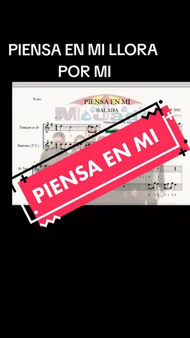 #partituras #bolivia #banda #❤ #🎃 #piensaenmi 