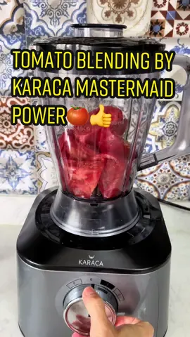 Tomato blending by karaca machine 🍅#review #blending #blender #karacamastermaid #karaca #mastermaidpower #tomates #smoothie #nasıl #เครื่องปั่น #เครื่องปั่นน้ําผลไม้ #เครื่องปั้นเอนกประสงค์ไฟฟ้า #เครื่องปั่นสมูทตี้ #รีวิวเครื่องปั่นน้ําผลไม้ #รีวิวเครื่องปั่นไฟฟ้า #fyp #machine #makinesi #mutfak #kitchenware 