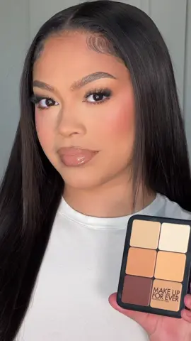 Using my @makeupforever  HD Skin Sculpting Palette to create the perfect sculpted base with just ONE palette. Such a convenient product to carry in your makeup kit! @sephora  #MakeUpForEverPartner #HDSkin #SculptingMadeEasy 