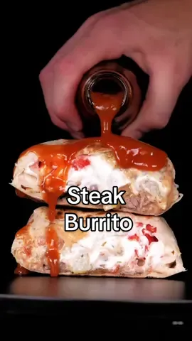 Steak Burrito with @Dan-O’s Seasoning Cheesoning! 🧀 #danospartner #itscheesoning #food #asmr #foryoupage #tiktokfood 