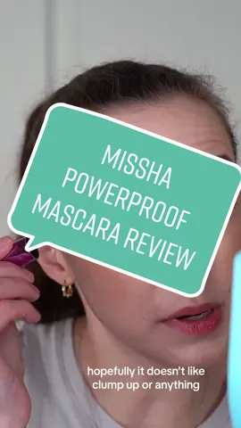 Reviewing Missha’s Ultra Powerproof Thin Mascara! Ive never tried a Korean brand’s mascara before. 🤔 I wasnt expecting this! As for how it wore, it didnt budge. Not even when I tried to remove it! An oil cleansing balm and facial cleanser didn’t wash it off. I had to go in with a q-tip with waterproof makeup remover. But it still looked good after washing, which is wild. This is my new favorite, for sure. I’ve never encountered a mascara like this one!! Completely unlike any Western mascara I’ve ever tried. #mascarareviews #misshacosmetics #koreanmascara #flawlessmascara @Missha US #misshakorea 